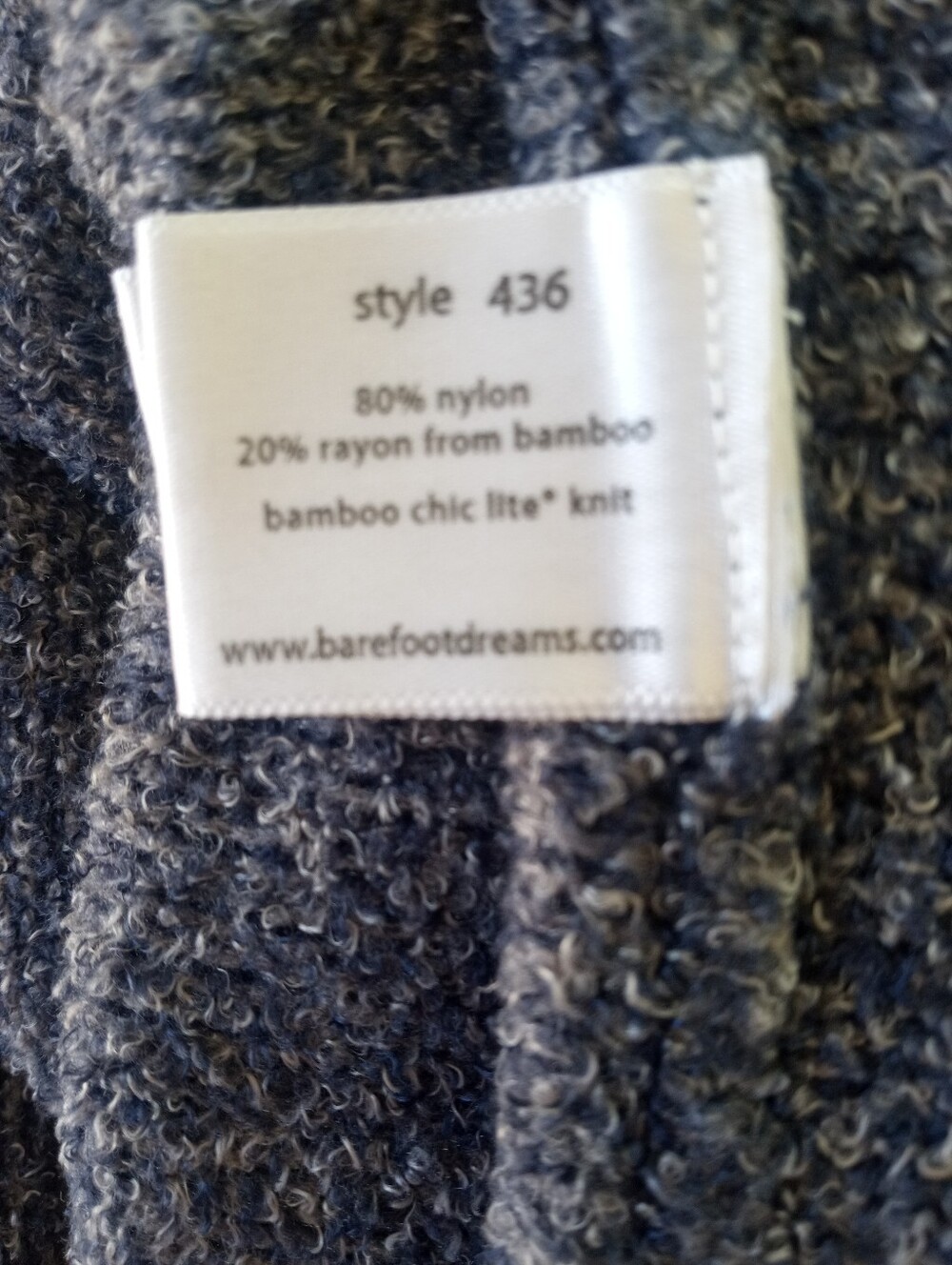 BAREFOOT DREAMS Calypso Wrap Oversized Gray Sweater | S/M - Picture 7 of 8